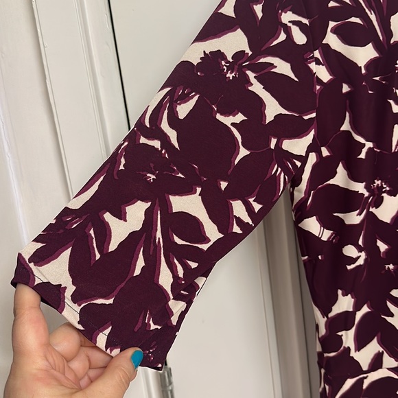 NWT Korean fabric dress that’s stretchy, comfortable, fully lined! Size UK L! - Picture 4 of 10